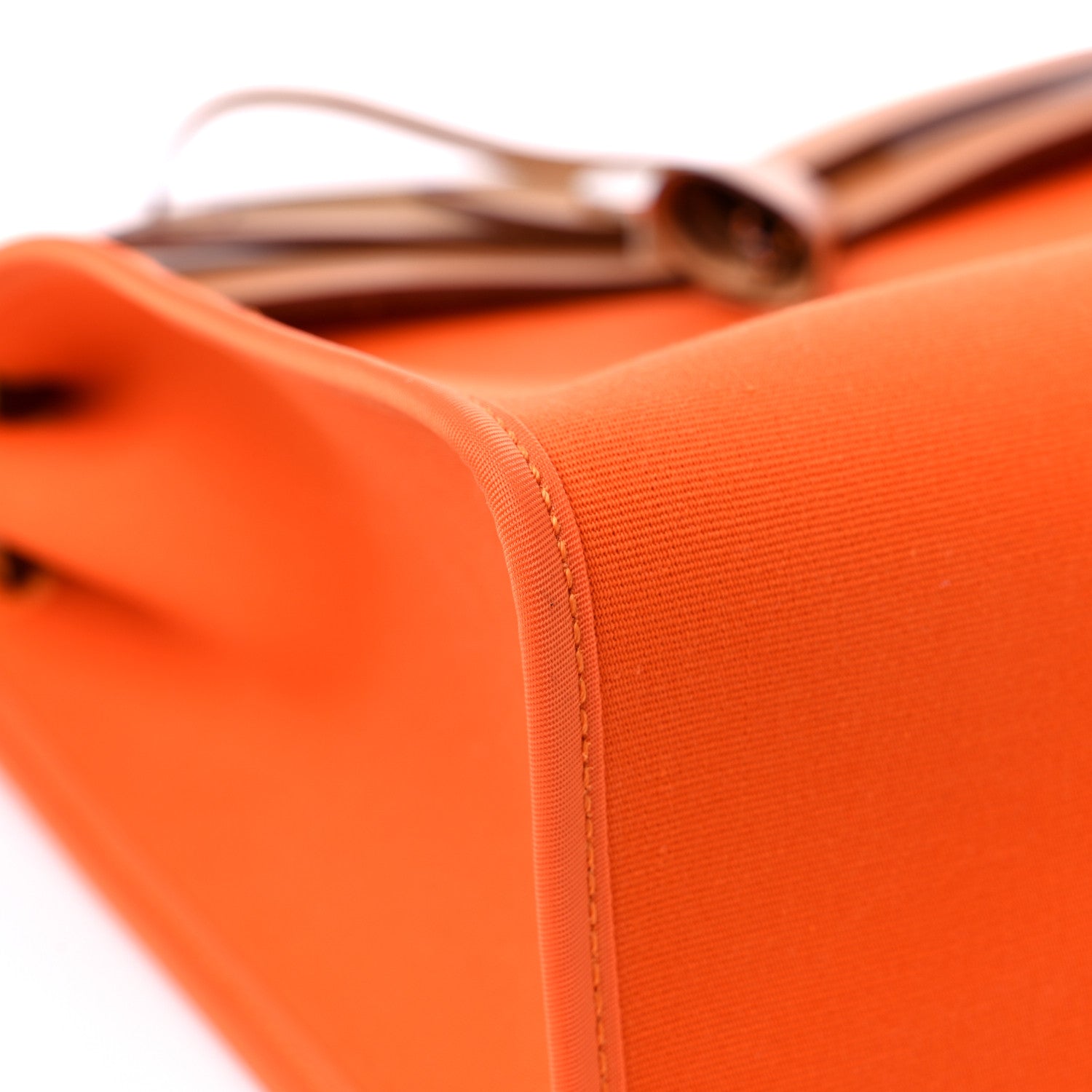 Hermes Toile Vache Hunter Herbag Zip 31 PM Orange 9 of 14