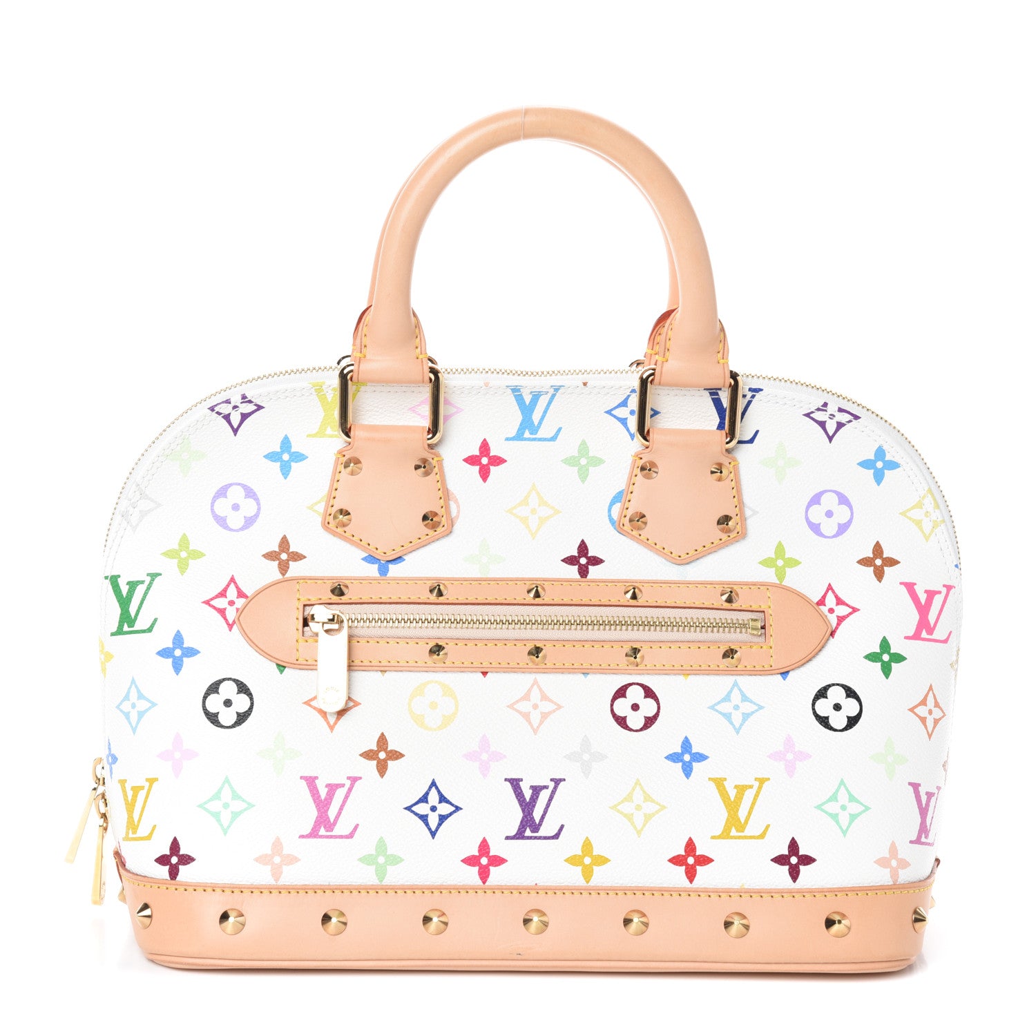 Louis Vuitton Monogram Multicolor Alma White 1 of 8