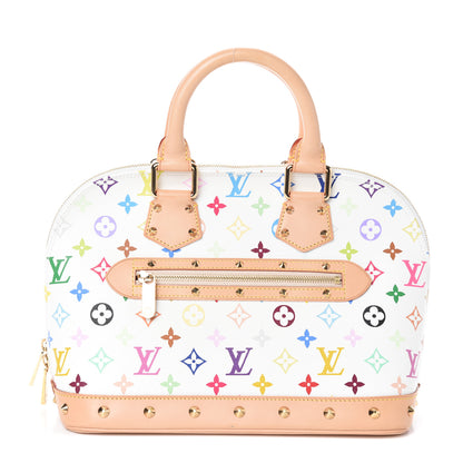 Louis Vuitton Monogram Multicolor Alma White 1 of 8