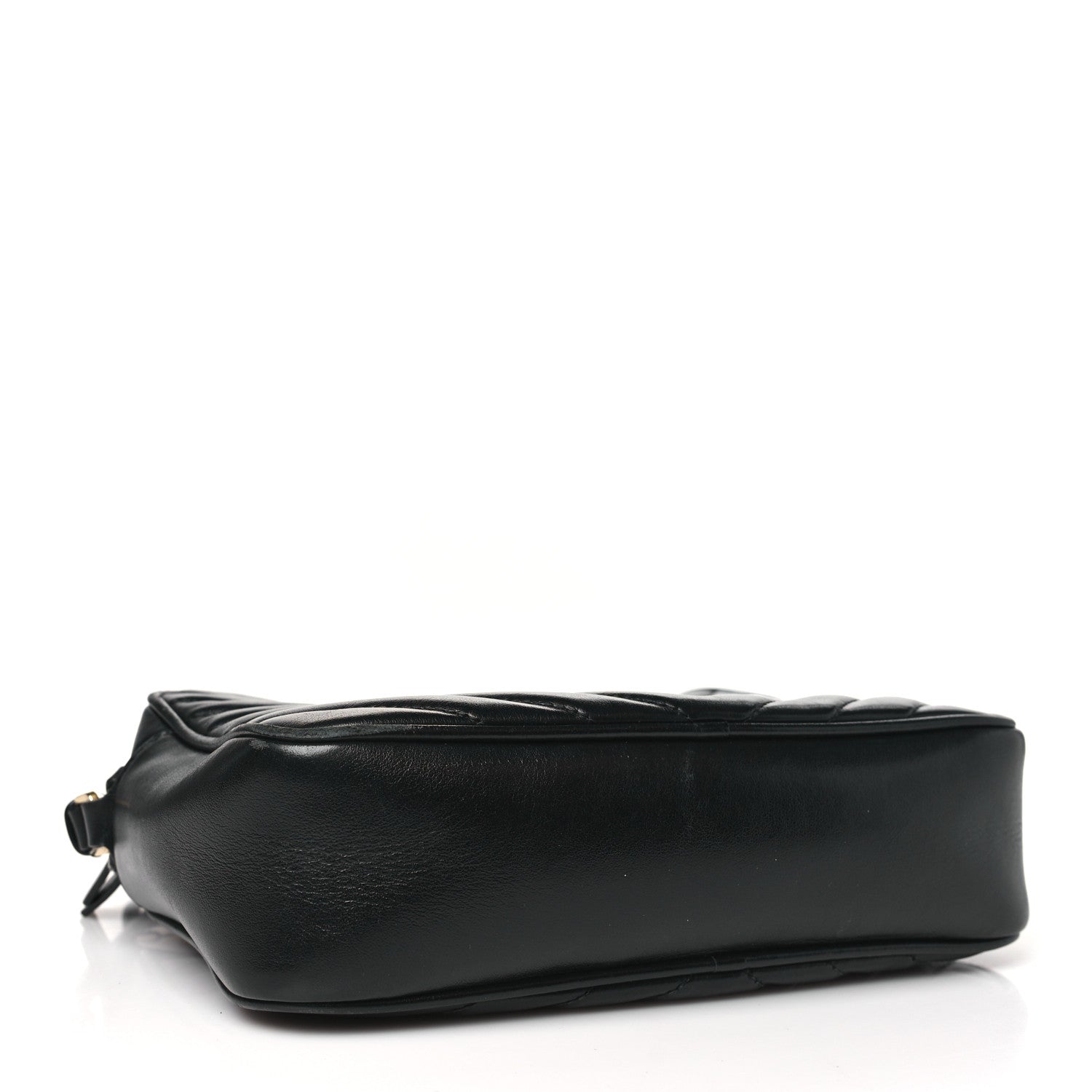 Saint Laurent Calfskin Matelasse Monogram Lou Camera Bag Black 4 of 13
