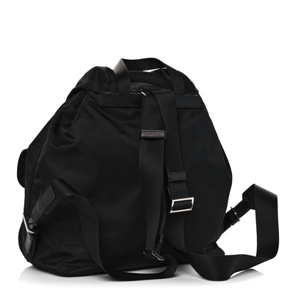 Prada Tessuto Nylon Saffiano Medium Backpack Black 4 of 16
