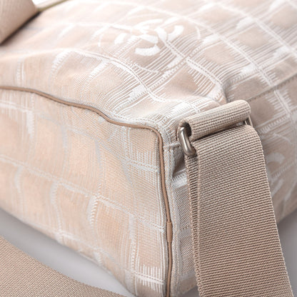 Chanel Nylon Travel Backpack Beige 11 of 12