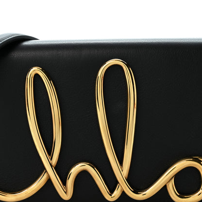 Chloe Calfskin Iconic Crossbody Bag Black 7 of 9