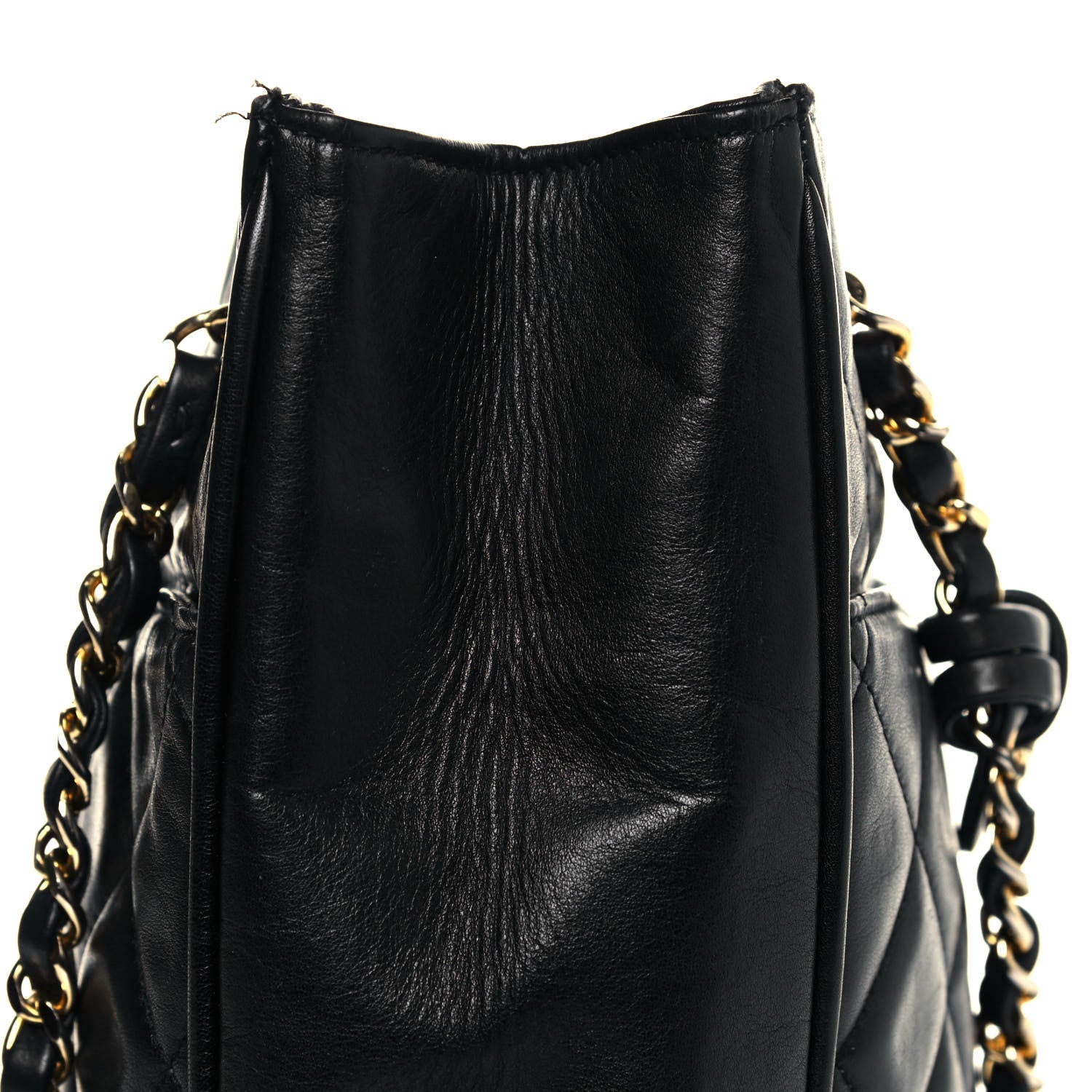 Chanel Lambskin Quilted Shoulder Bag Black 21 of 25