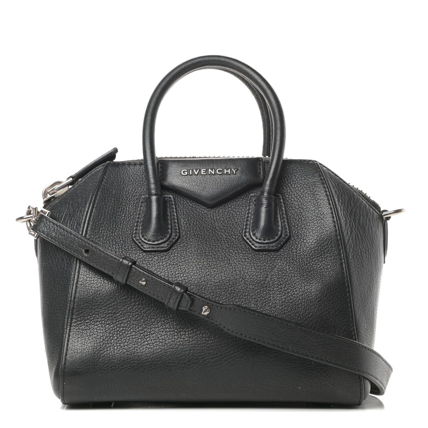 Givenchy Sugar Goatskin Mini Antigona Black 1 of 16
