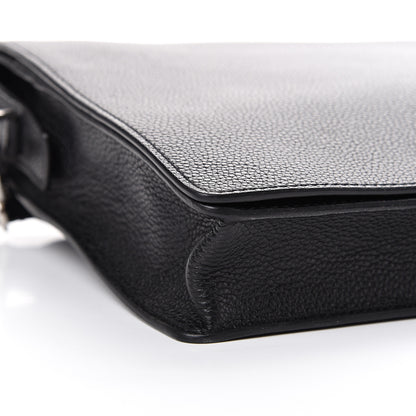Prada Vitello Phenix Messenger Satchel Black 9 of 10