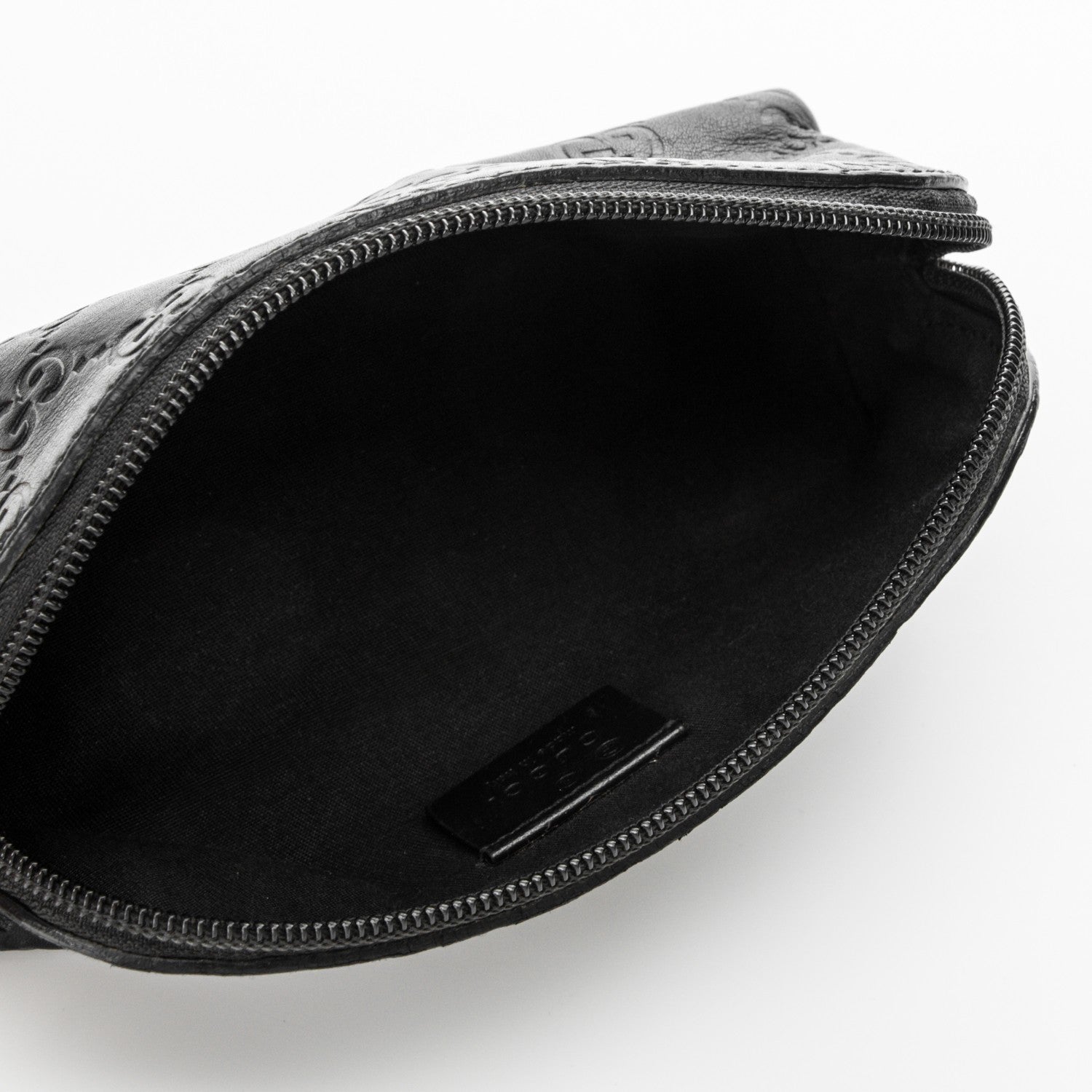 Gucci Guccissima Small Cosmetic Case Black 5 of 7