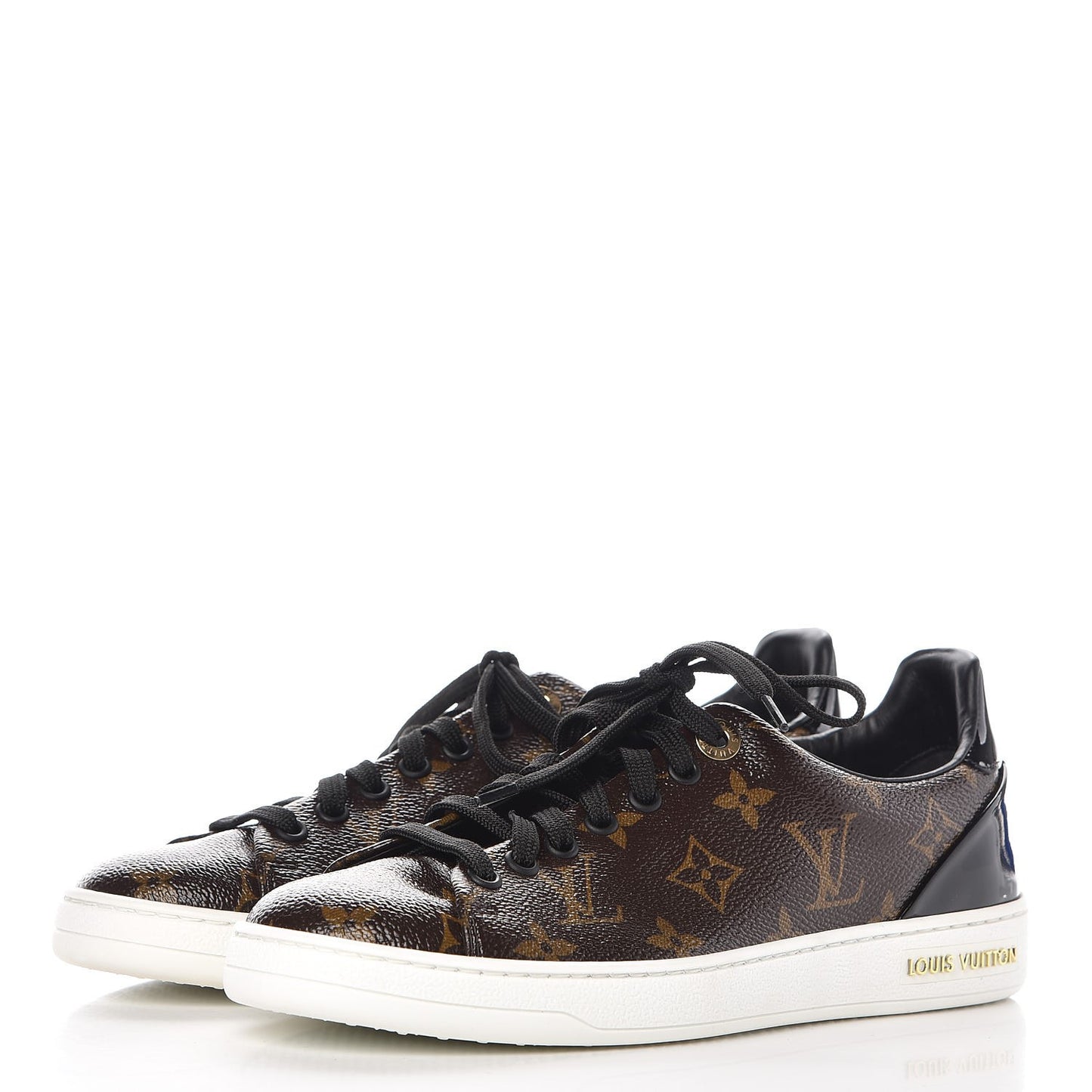 Patent Monogram Frontrow Sneakers 37