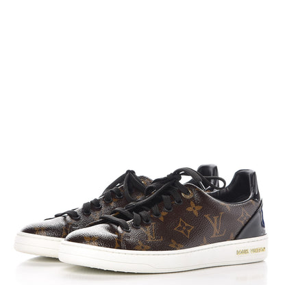 Louis Vuitton Patent Monogram Frontrow Sneakers 37 3 of 10