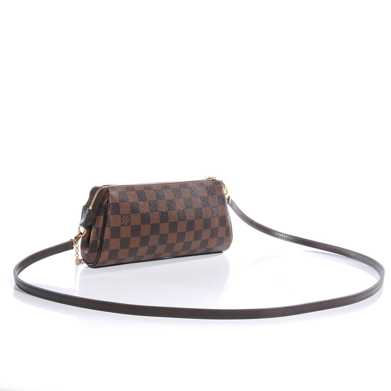 Louis Vuitton Damier Ebene Eva Clutch 3 of 9