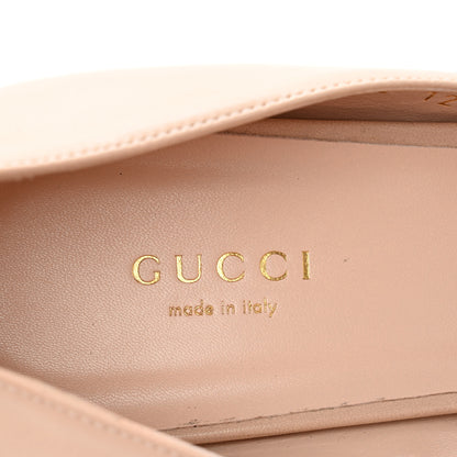 Gucci Malaga Kid Mary Jane Angel Platform High Heel Pumps 40.5 Skin Rose 8 of 11