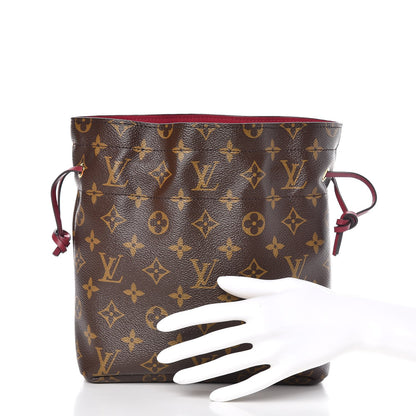 Louis Vuitton Monogram Pouch Noe Fuchsia 9 of 15