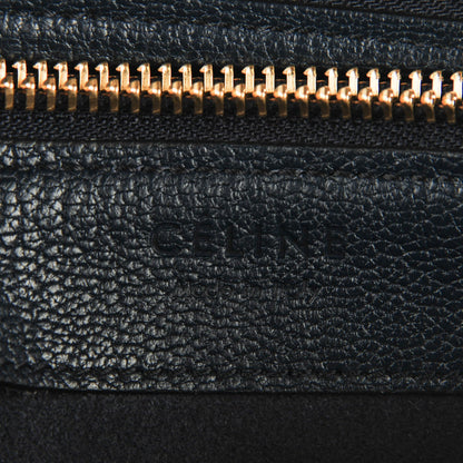 Celine Goatskin Large Trio Crossbody Bag Dark Blue 6 of 7