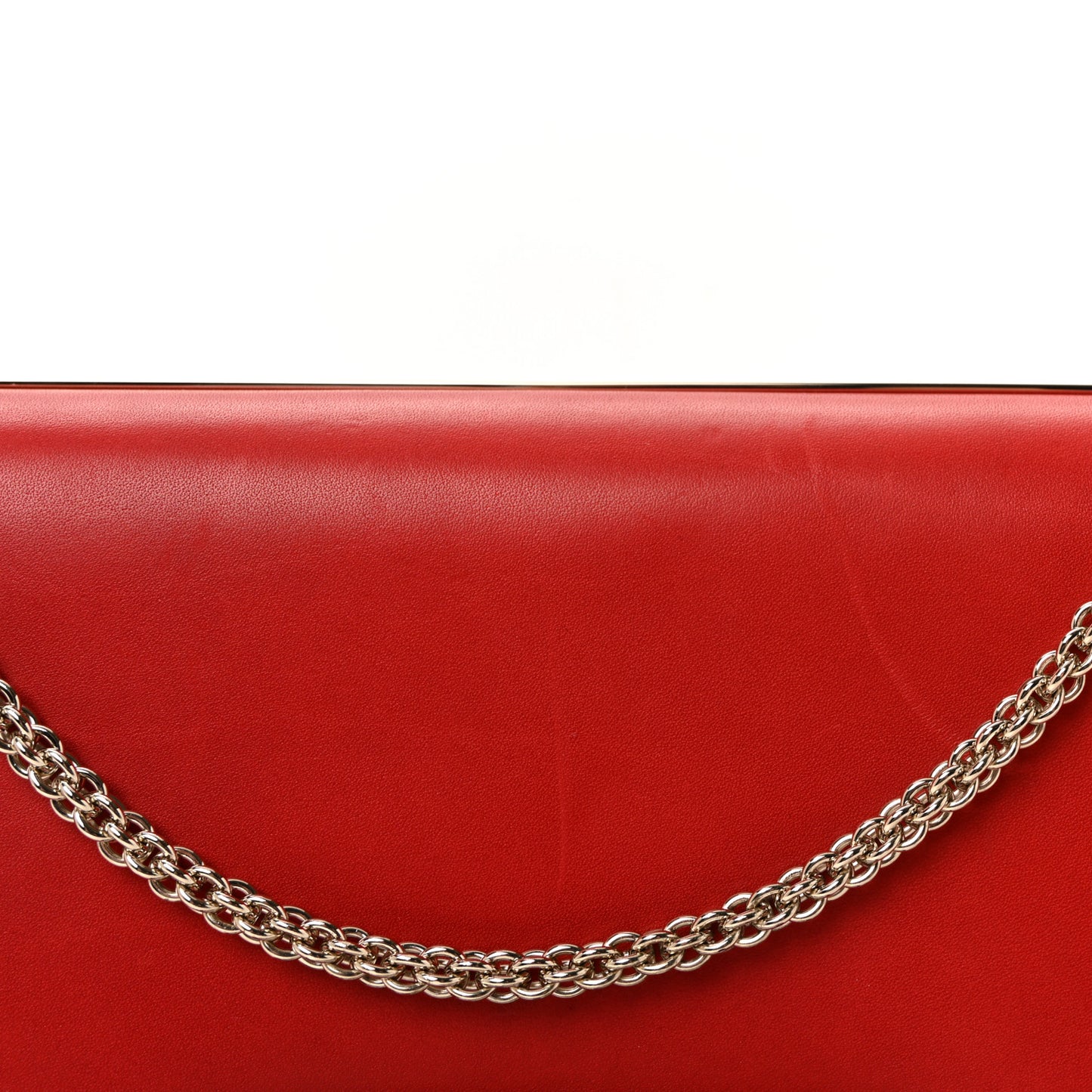 Nappa Va Va Voom Large Shoulder Bag Red