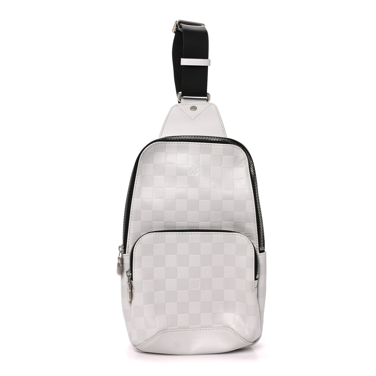Damier Infini Avenue Sling Bag White