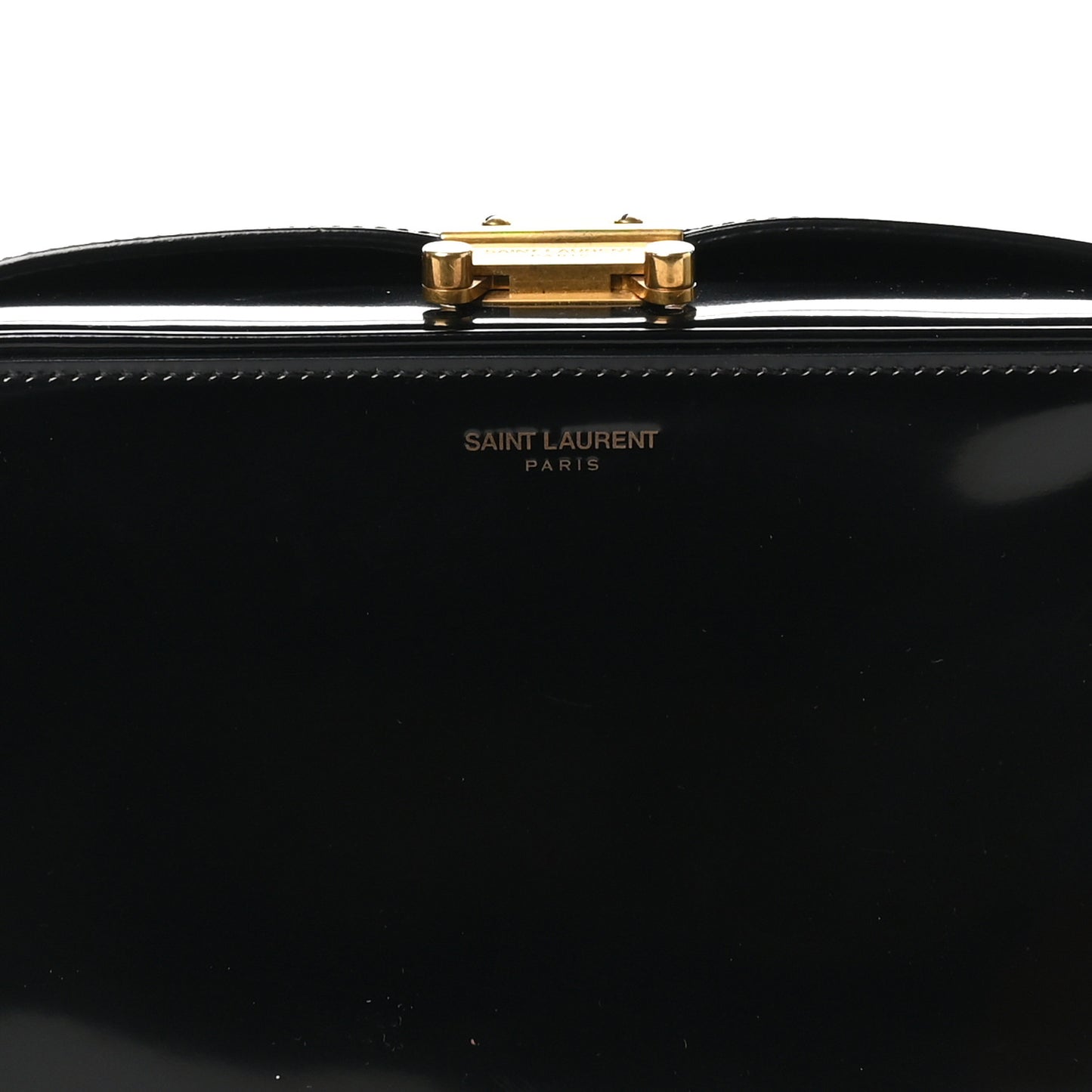 Brushed Calfskin Anais Shoulder Bag Black