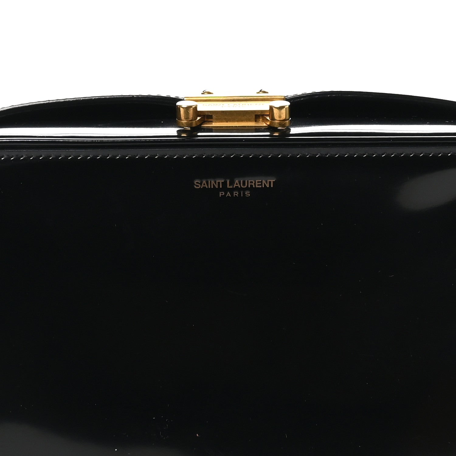 Saint Laurent Brushed Calfskin Anais Shoulder Bag Black 7 of 9