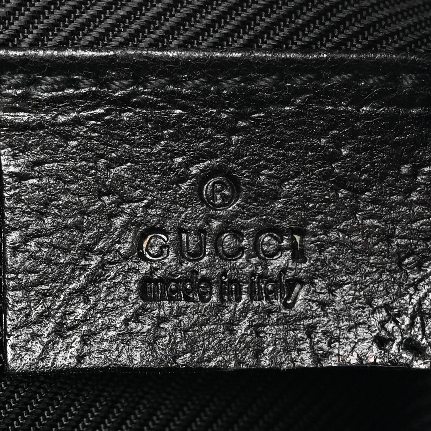 Gucci Monogram Small Balthus Cosmetic Case Black 6 of 8