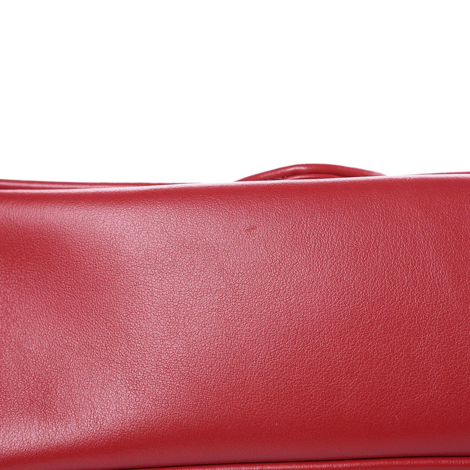 Gucci Calfskin Matelasse Small GG Marmont Shoulder Bag Hibiscus Red 11 of 11