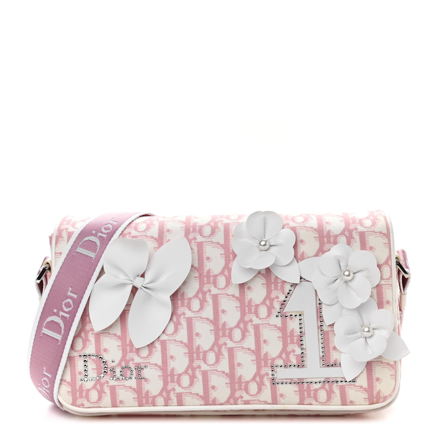 Monogram Girly Shoulder Bag Pink