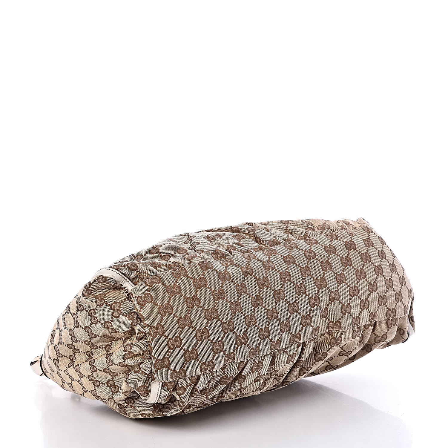 Gucci Monogram Large D Gold Hobo Off White 4 of 10