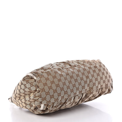 Gucci Monogram Large D Gold Hobo Off White 4 of 10