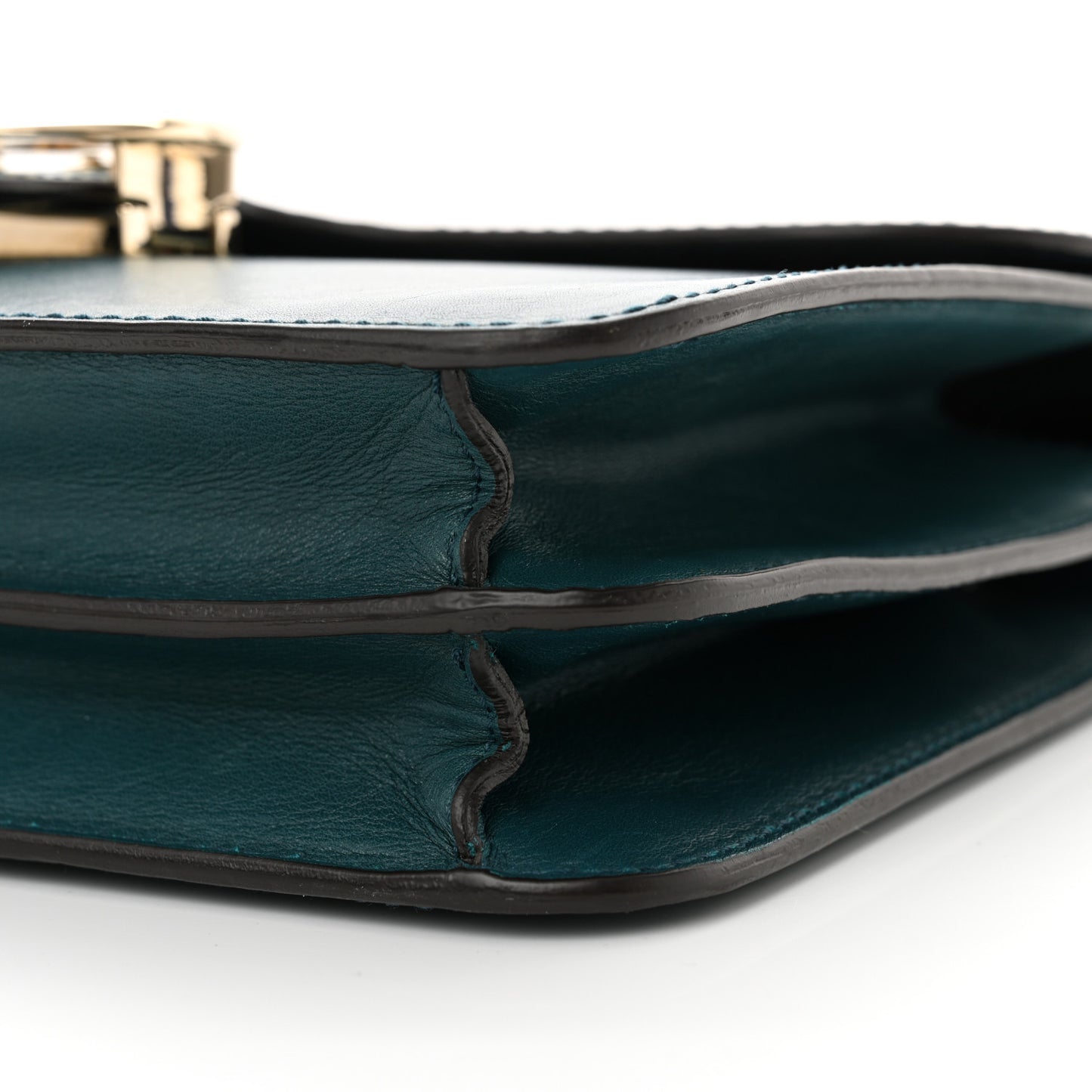 Calfskin Medium 1973 Shoulder Flap Bag Turquoise