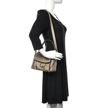 Chloe Calfskin Mini Faye Day Shoulder Bag Motty Grey 2 of 9