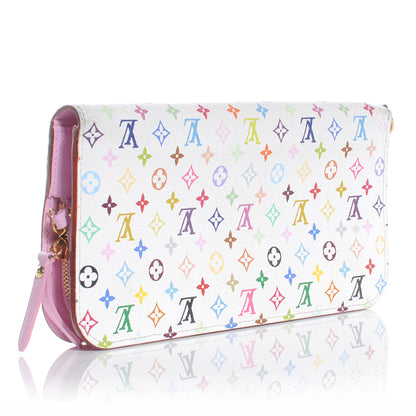 Louis Vuitton Monogram Multicolor Insolite Wallet Litchi 3 of 7