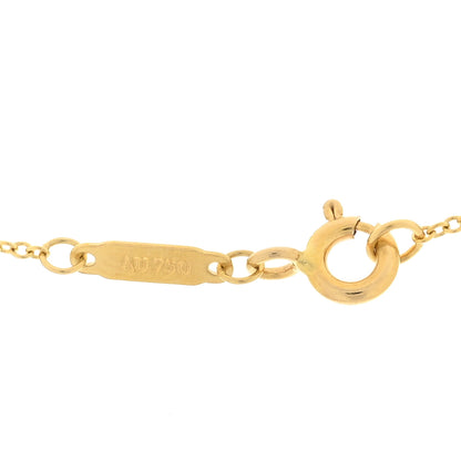 Tiffany 18K Yellow Gold Infinity Pendant Necklace 3 of 4