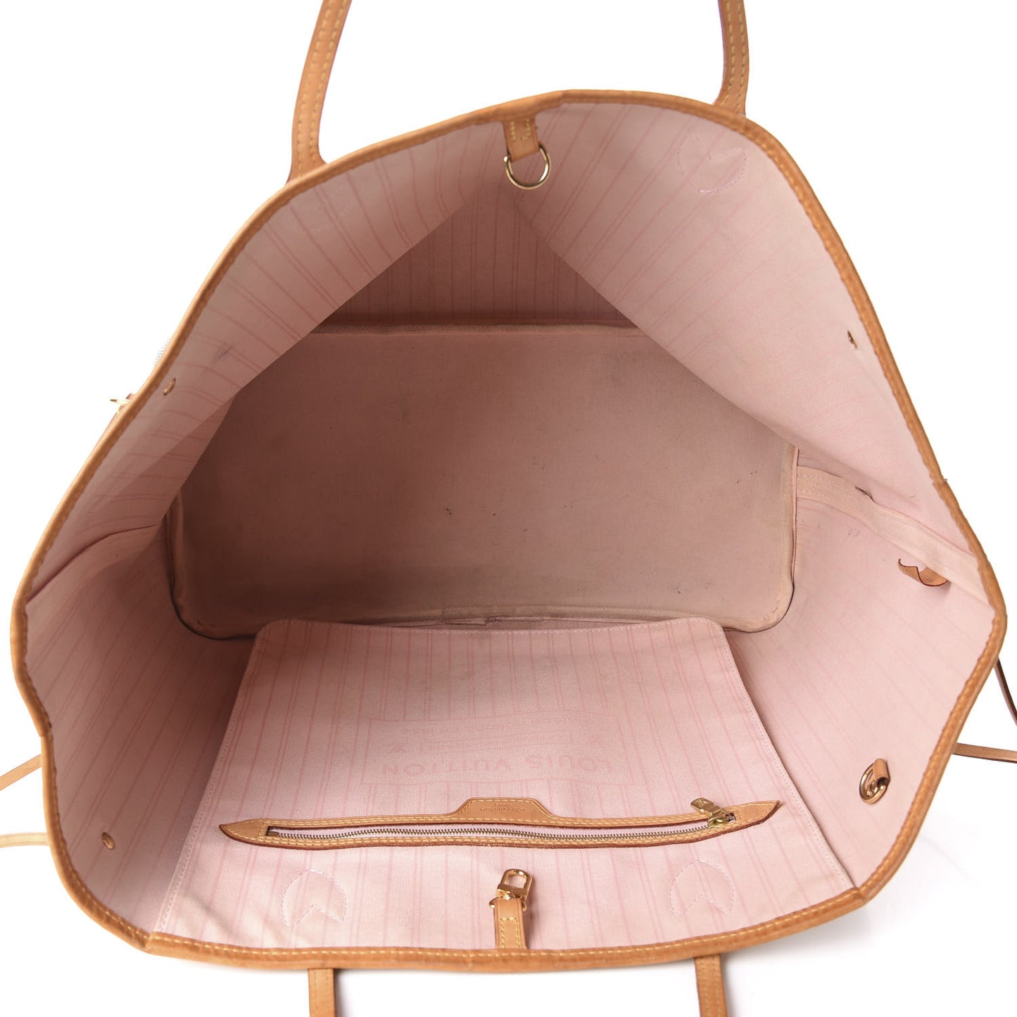 Damier Azur Neo Neverfull GM Rose Ballerine