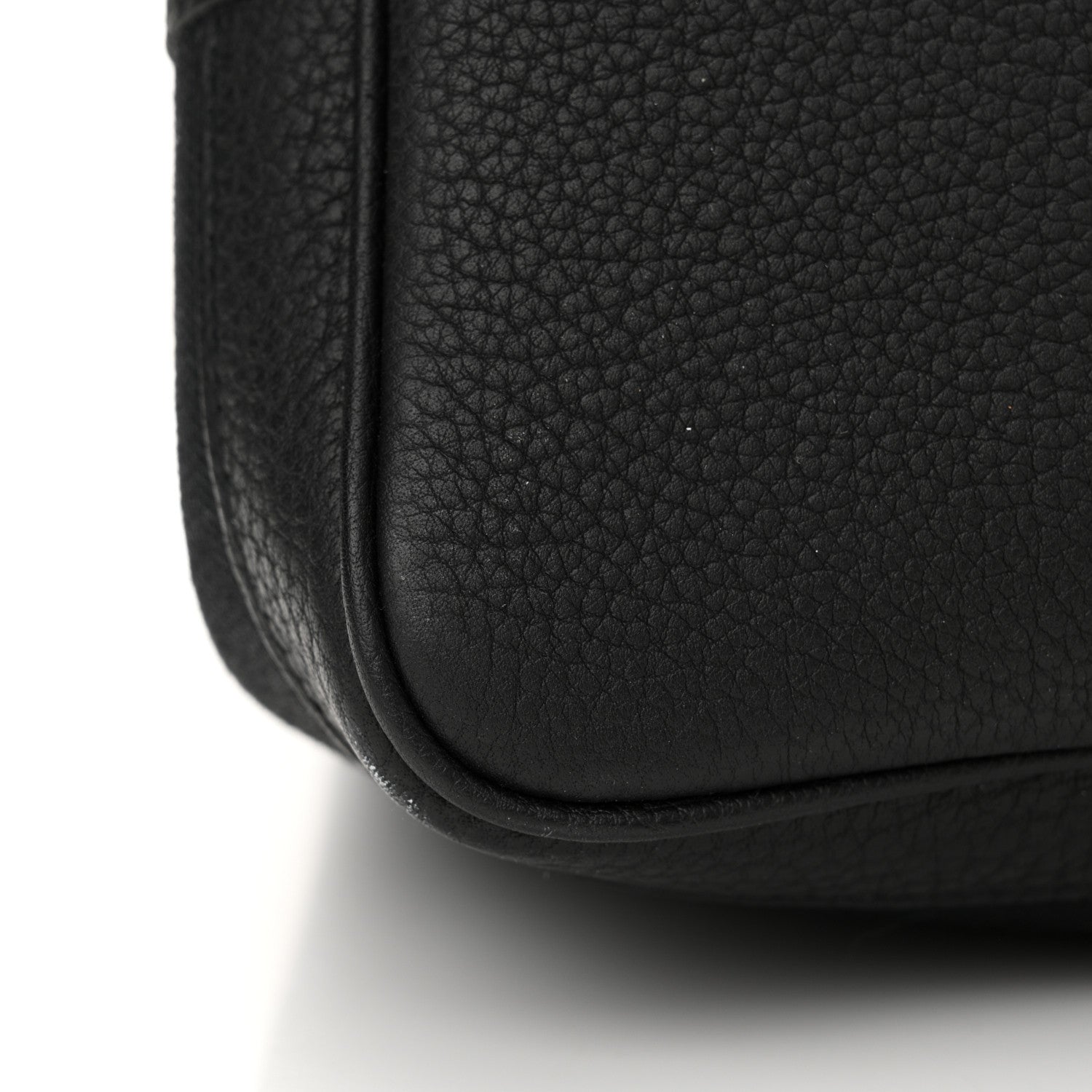 Hermes Toile Militaire Negonda Verso Garden Party Tote 36 MM  Black Rouge H 9 of 9