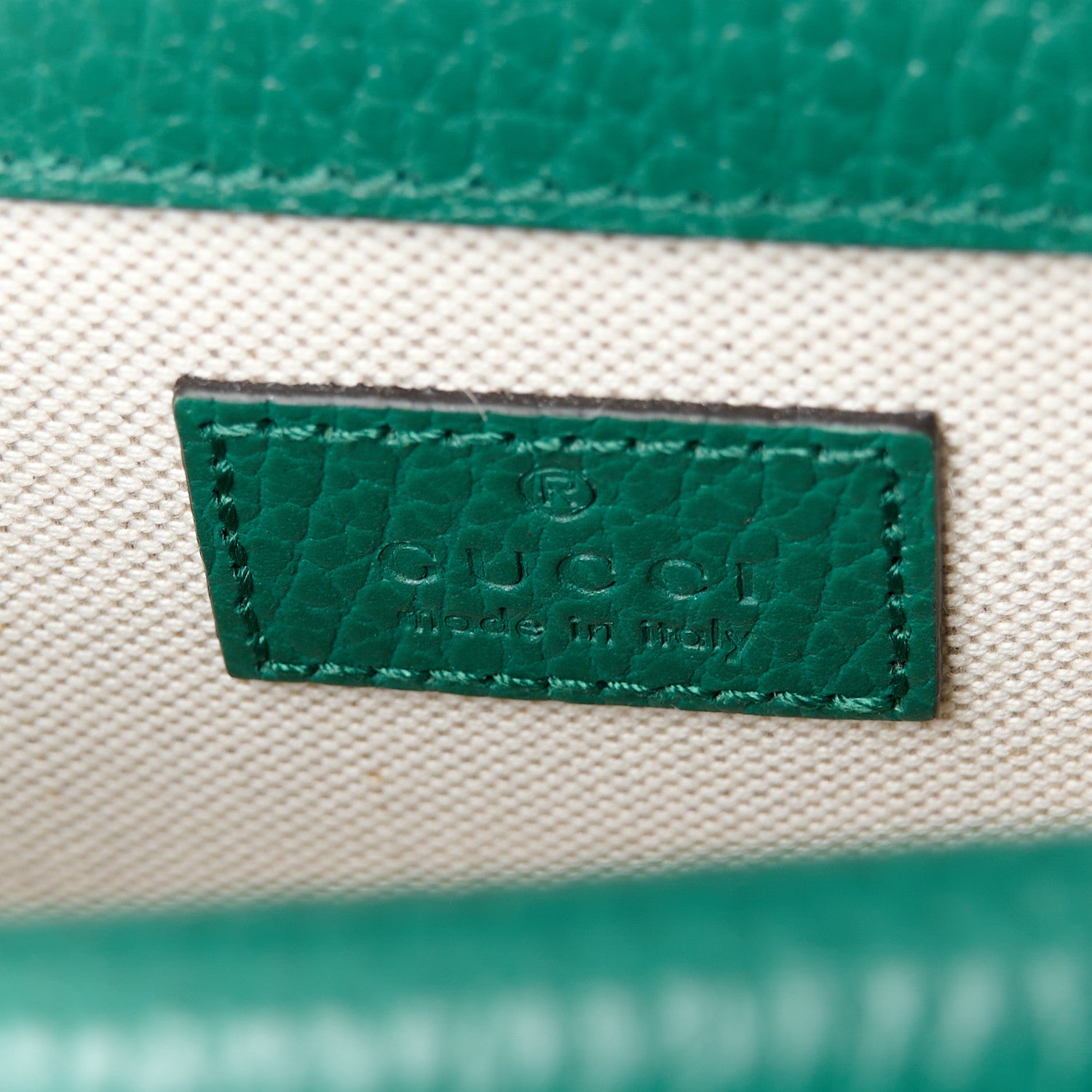 Gucci Dollar Calfskin Crystal Mini Dionysus Top Handle Bag Emerald 7 of 10