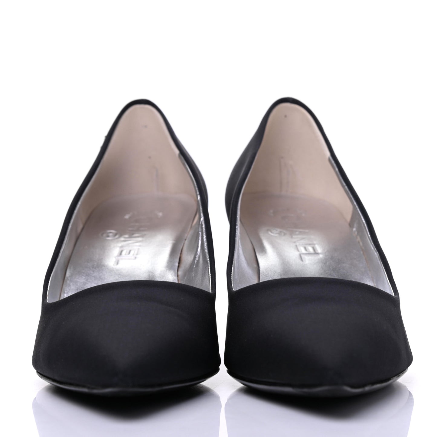 Satin Pumps 37.5 Black