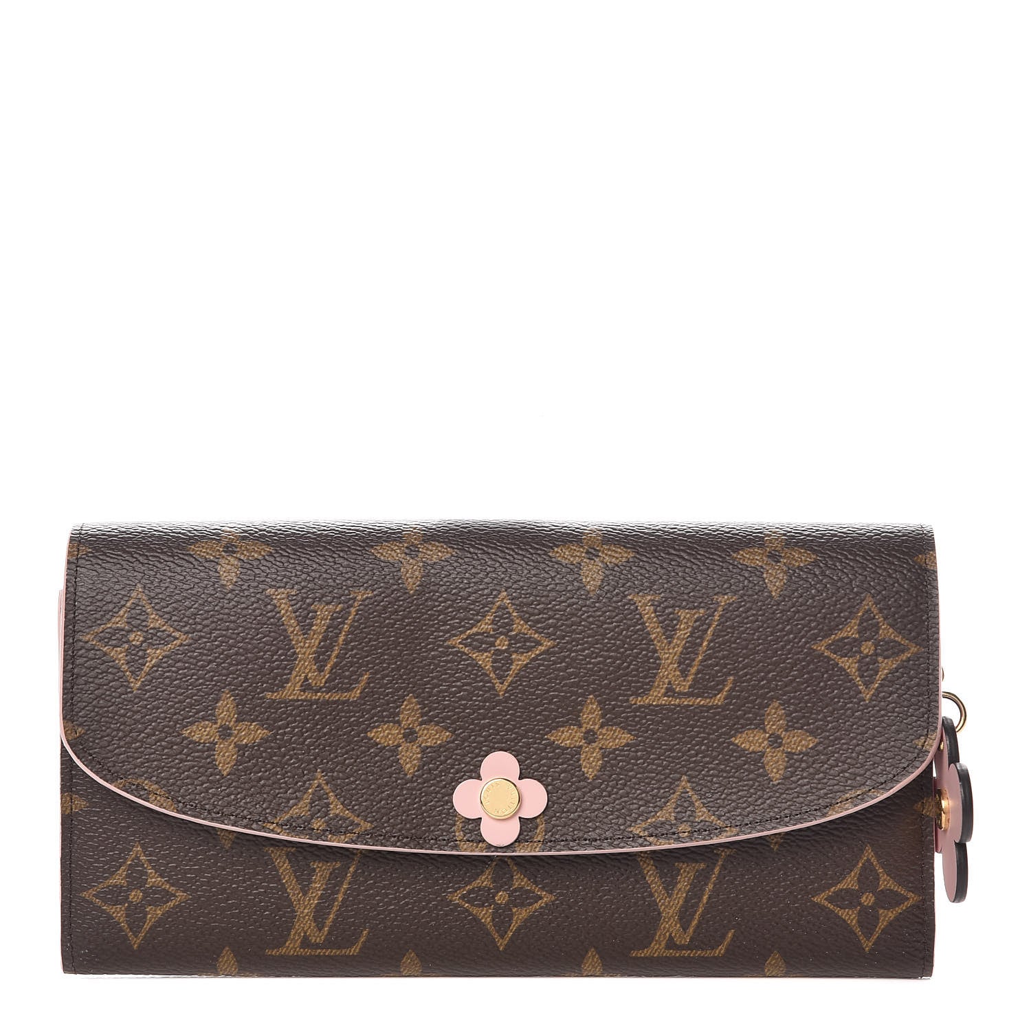 Louis Vuitton Monogram Bloom Flower Emilie Wallet 1 of 7