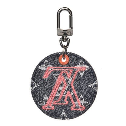 Louis Vuitton Monogram Upside Down Illustre Bag Charm Key Ring 1 of 3