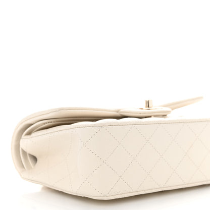 Chanel Caviar Quilted Small Double Flap White 9 of 10