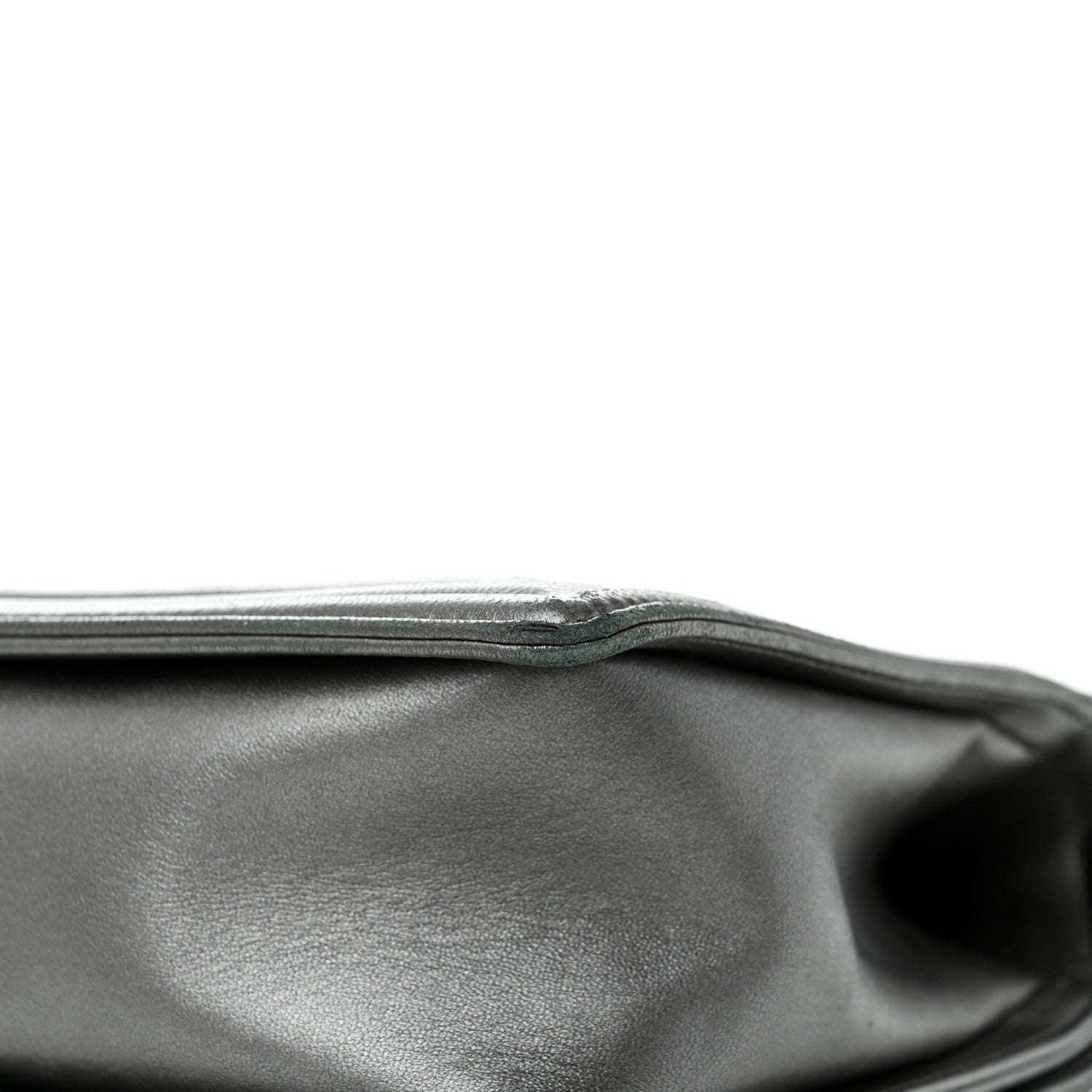 Chanel Metallic Lambskin Embossed Large Boy Cube Flap 12 of 18
