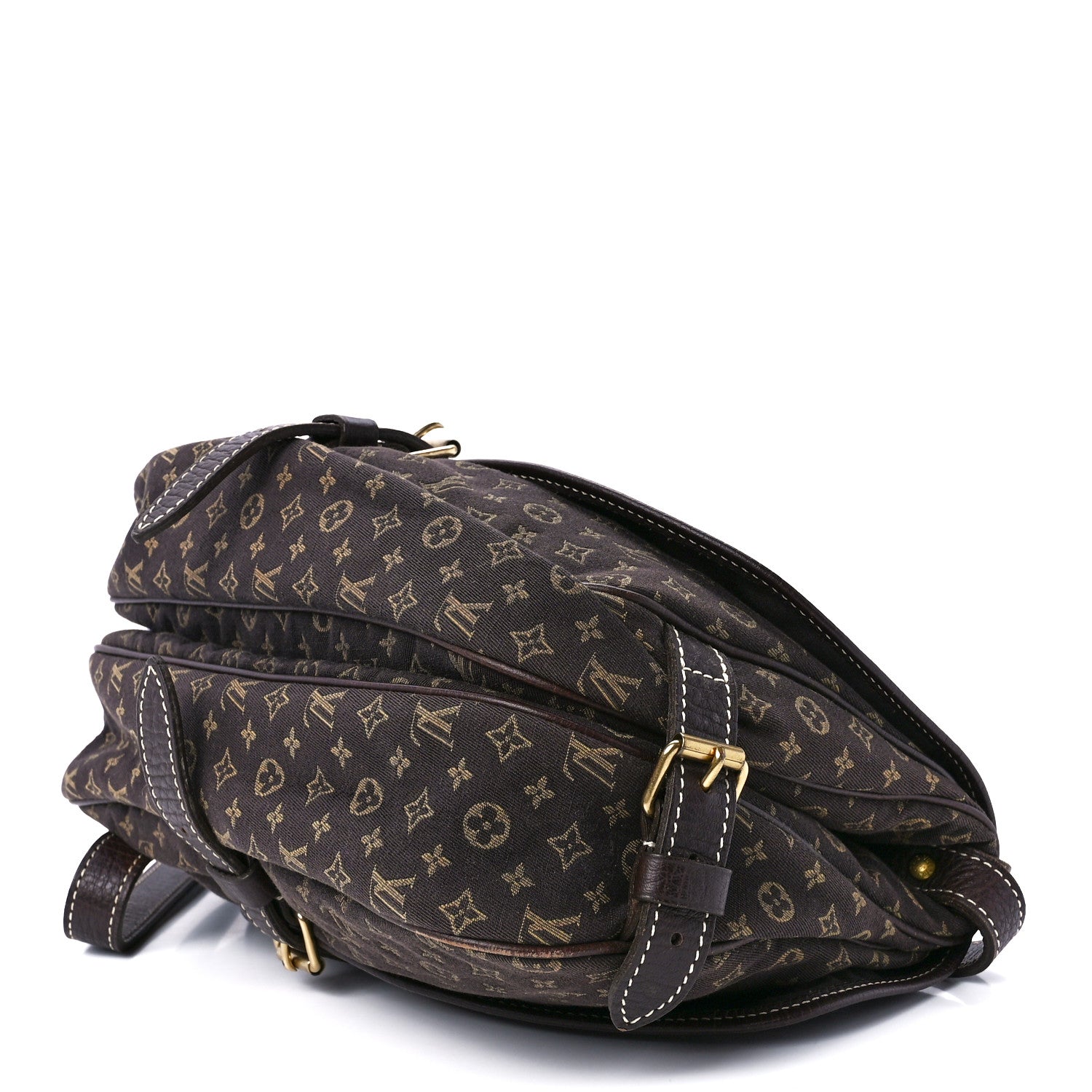 Louis Vuitton Monogram Mini Lin Saumur Ebene 9 of 13