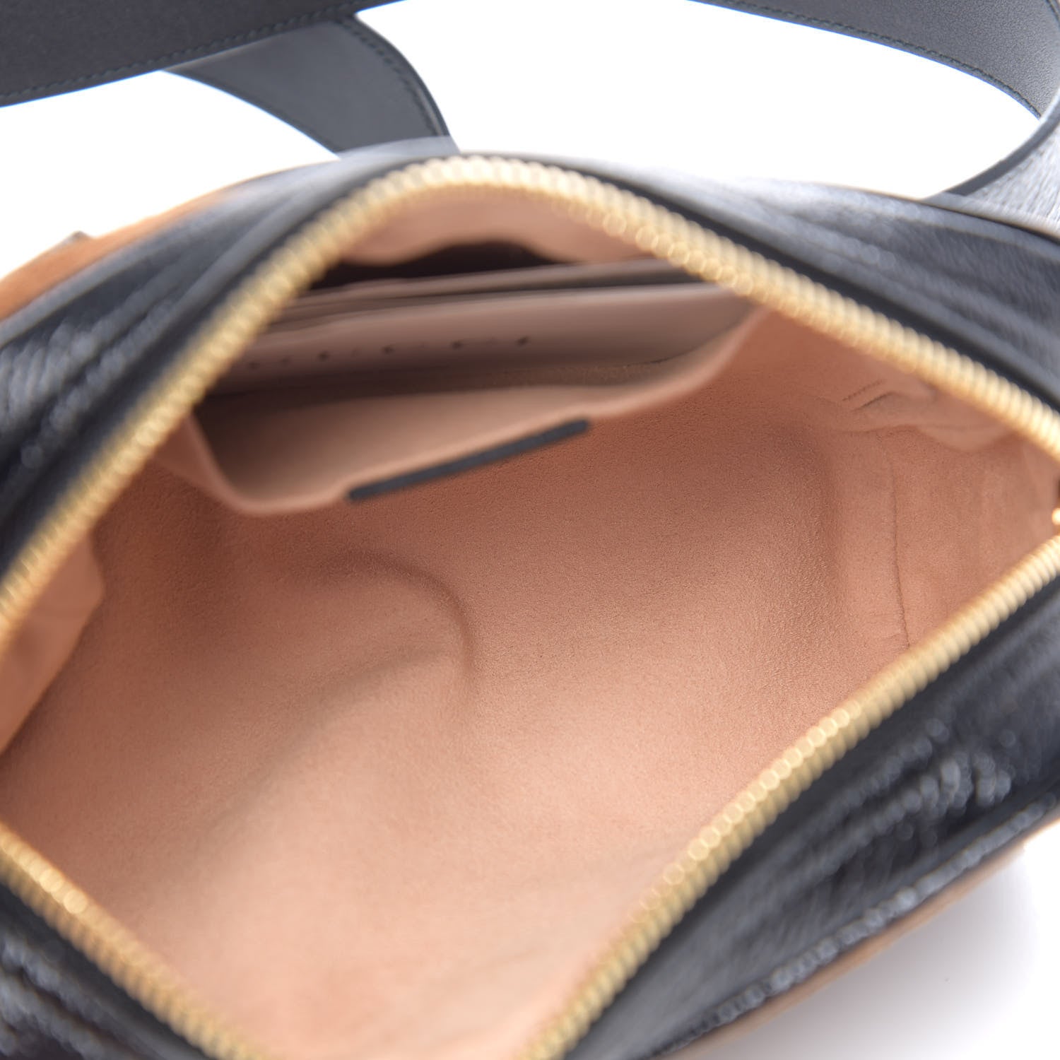 Gucci Suede Small Ophidia Belt Bag 85 34 Brown 5 of 8