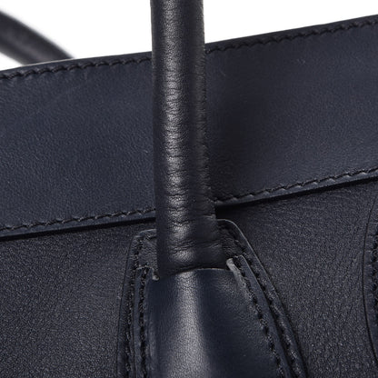 Celine Smooth Calfskin Mini Luggage Navy Blue 11 of 12