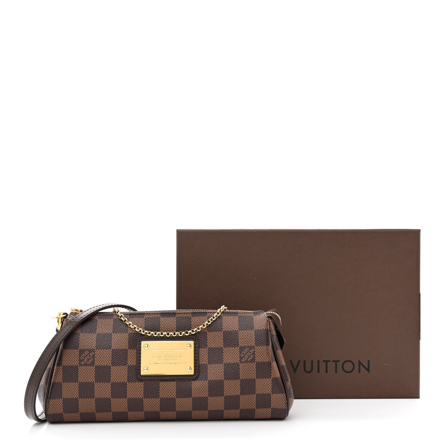 Damier Ebene Eva Clutch