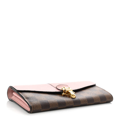 Louis Vuitton Damier Ebene Clapton Wallet Magnolia 4 of 16