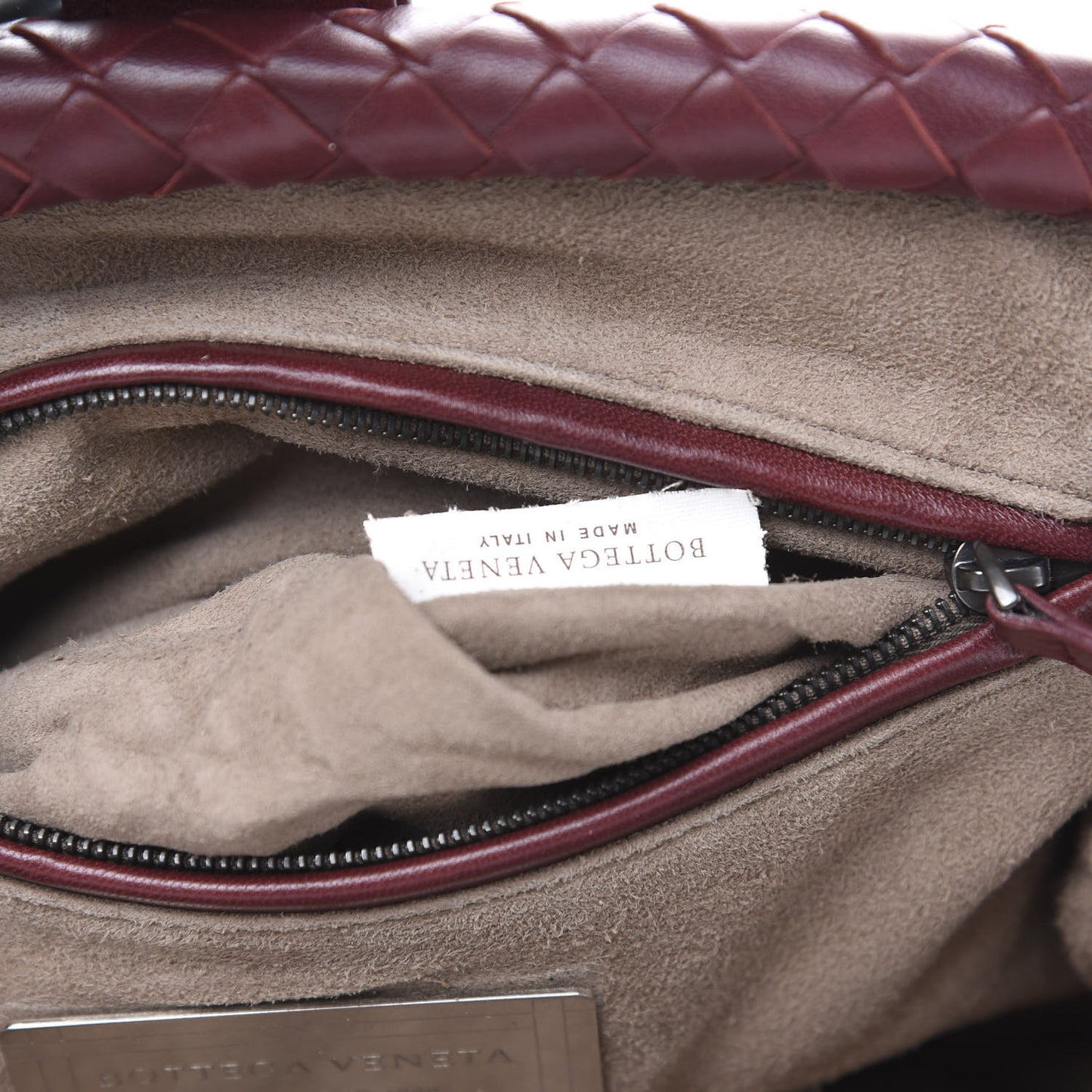 Nappa Intrecciato The Lauren 1980 Clutch Gigolo Red