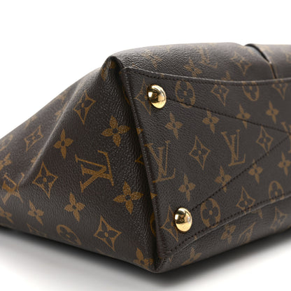 Louis Vuitton Monogram V Tote MM Black 9 of 14