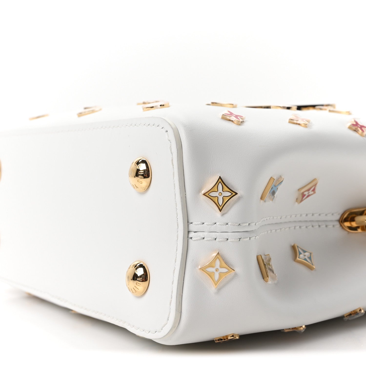 Louis Vuitton LV X TM Cowhide Mini Capucines Multicolor 8 of 9