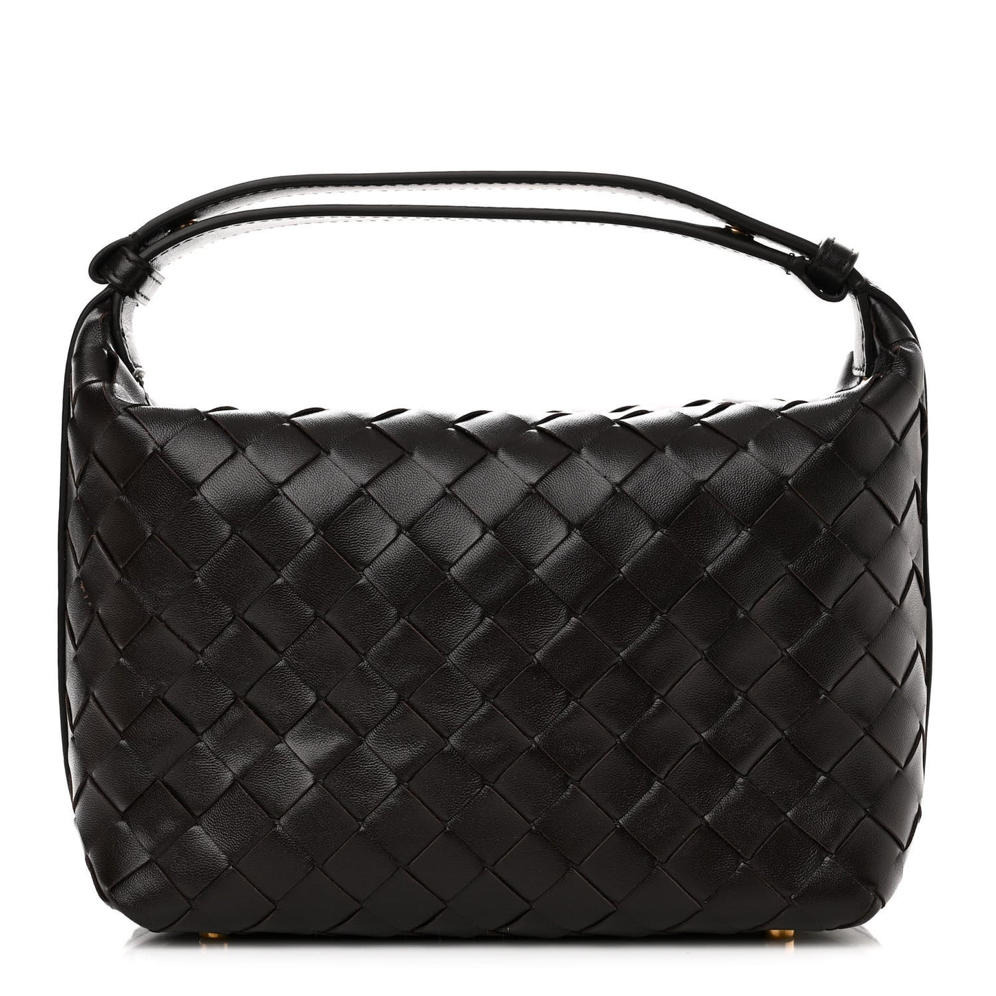 Calfskin Nappa Intrecciato Mini Wallace Fondant
