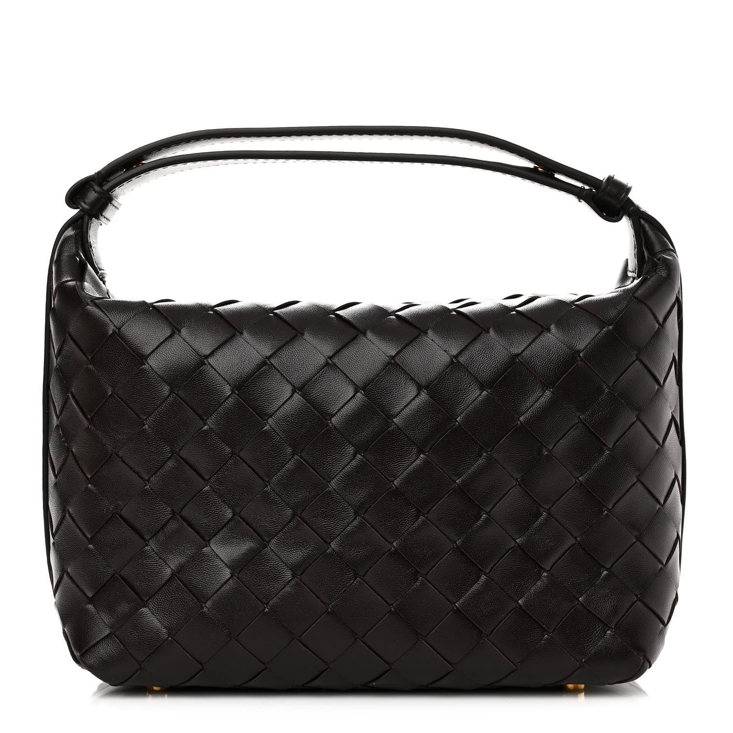 Bottega Veneta Calfskin Nappa Intrecciato Mini Wallace Fondant 1 of 10