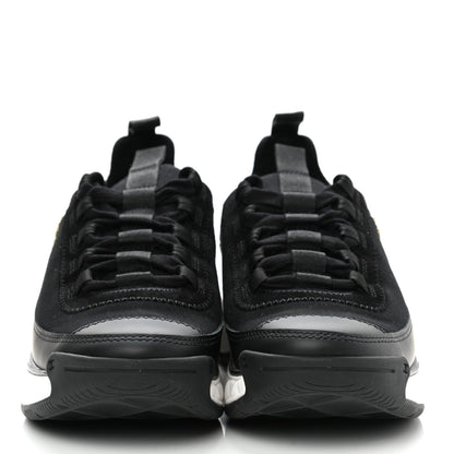Chanel Velvet Calfskin Mixed Fibers CC Sneakers 35 Black 2 of 9