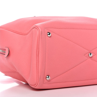 Hermes Taurillon Clemence Victoria II 35 Rose Azalee 6 of 9